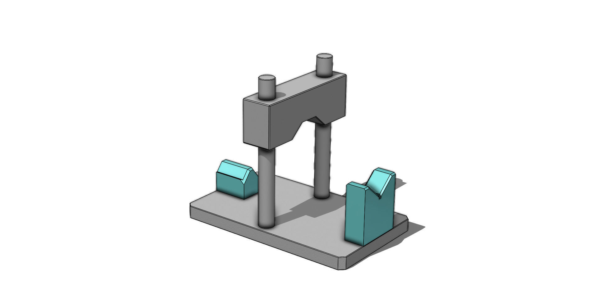 Dispositivo de Teste de Carga Load Test Device 3D model_16