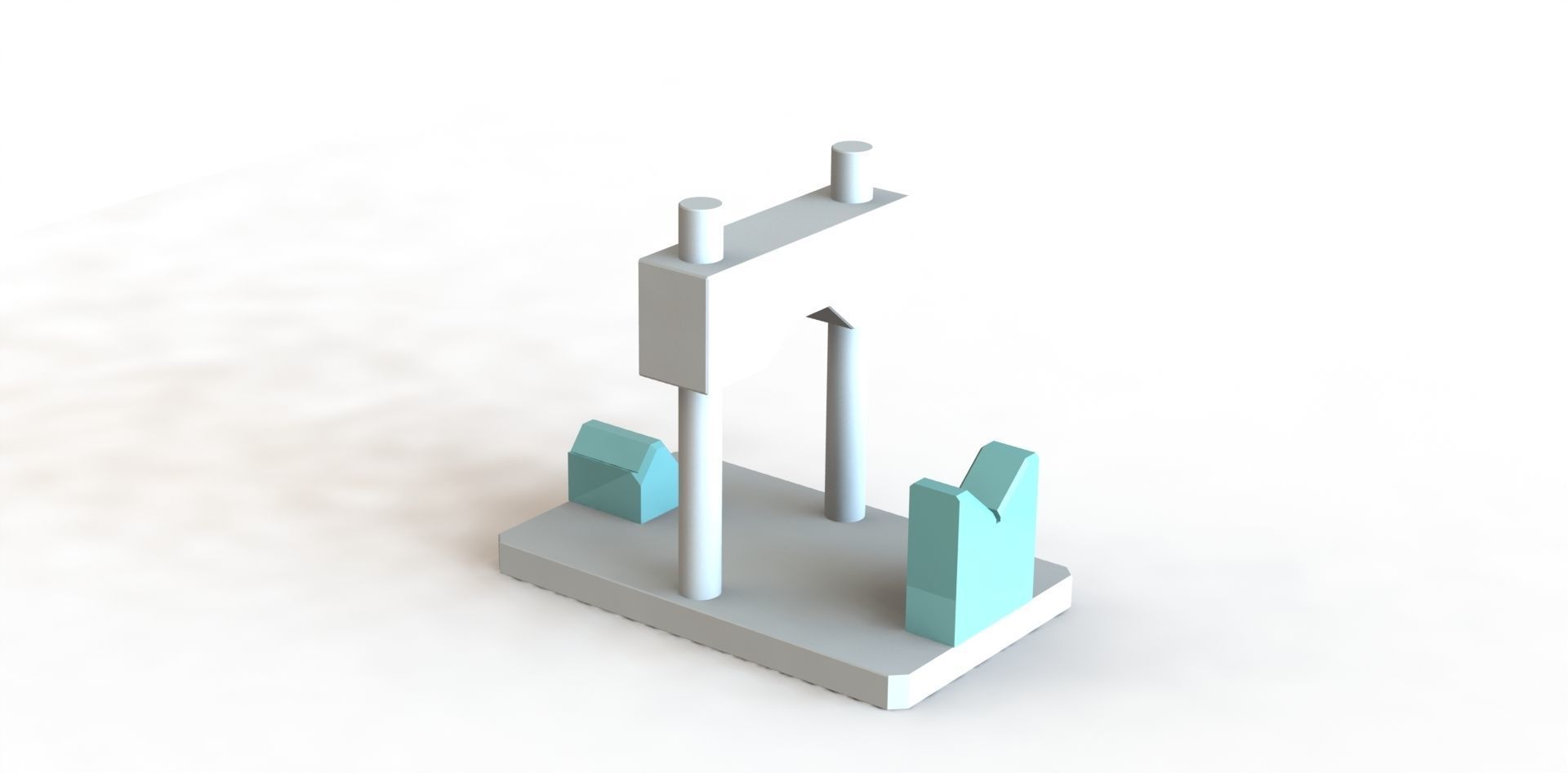 Dispositivo de Teste de Carga Load Test Device 3D model_17