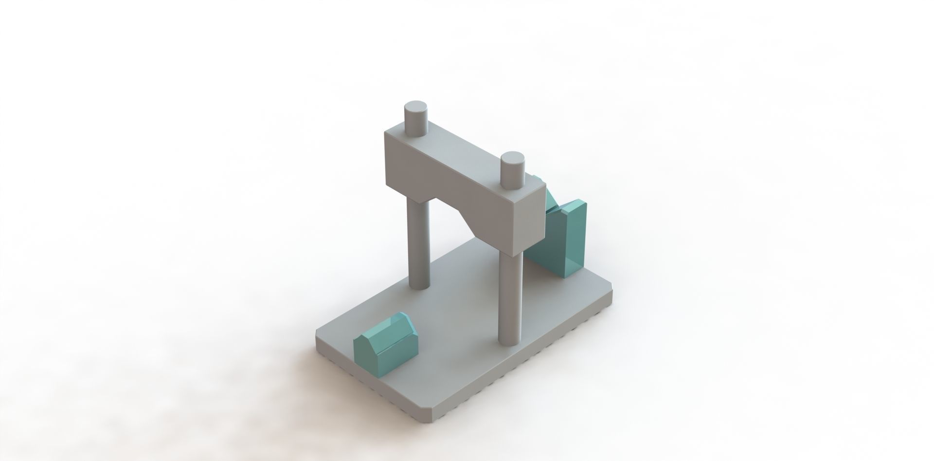 Dispositivo de Teste de Carga Load Test Device 3D model_19