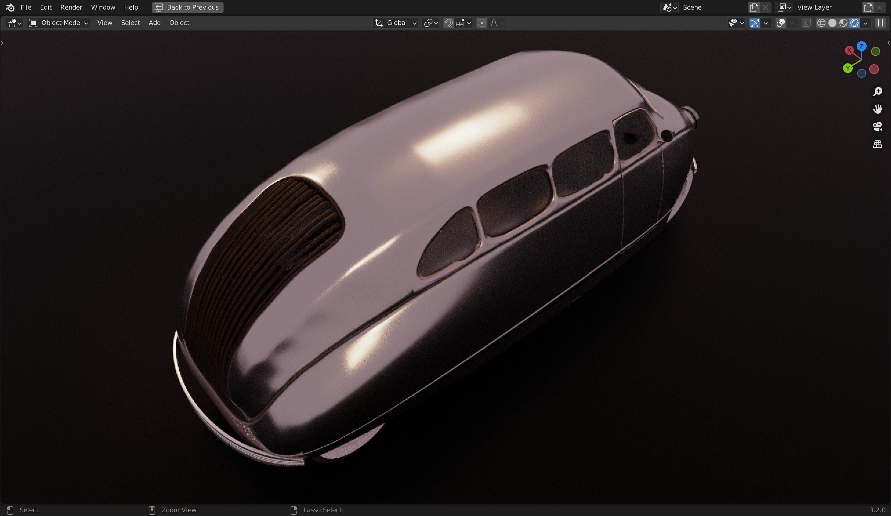 1936 Stout Scarab 3D Model 3D model_13