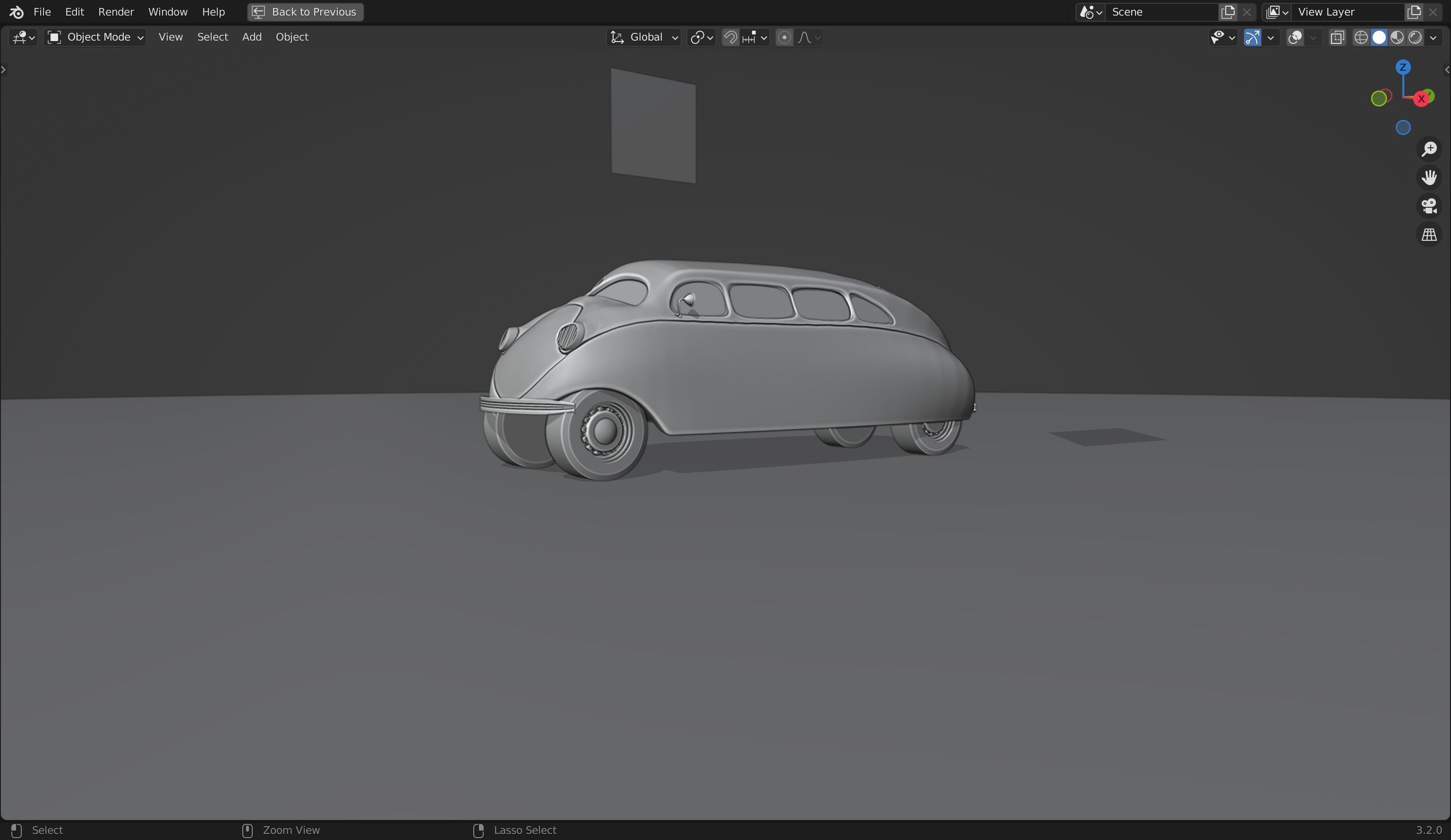 1936 Stout Scarab 3D Model 3D model_4