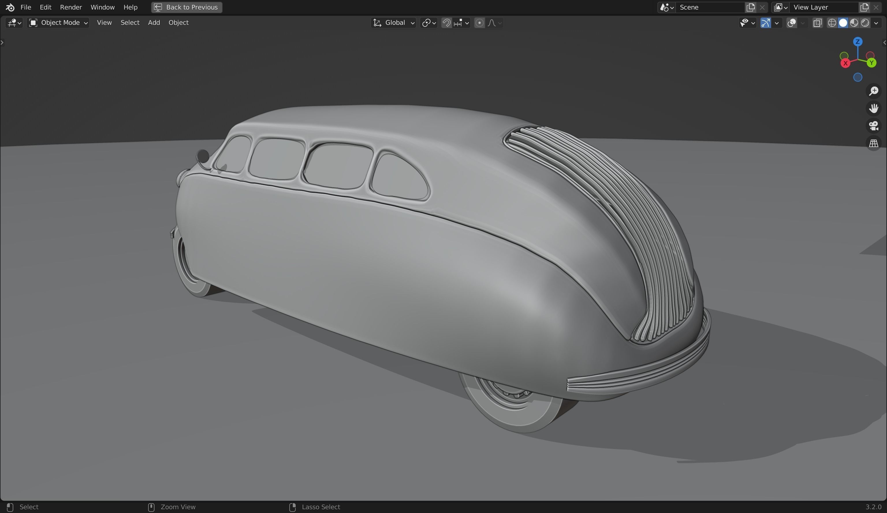 1936 Stout Scarab 3D Model 3D model_7