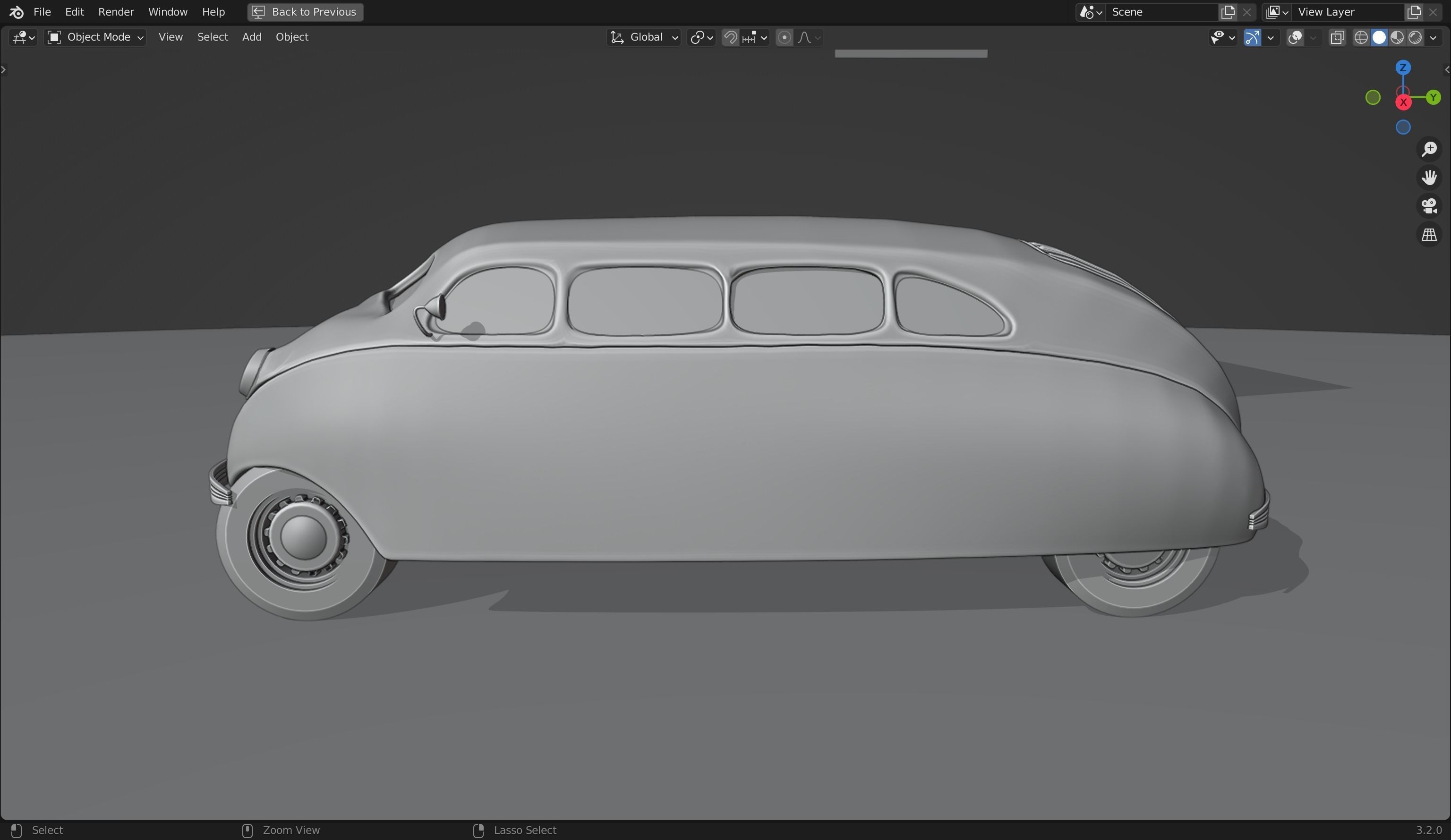 1936 Stout Scarab 3D Model 3D model_6
