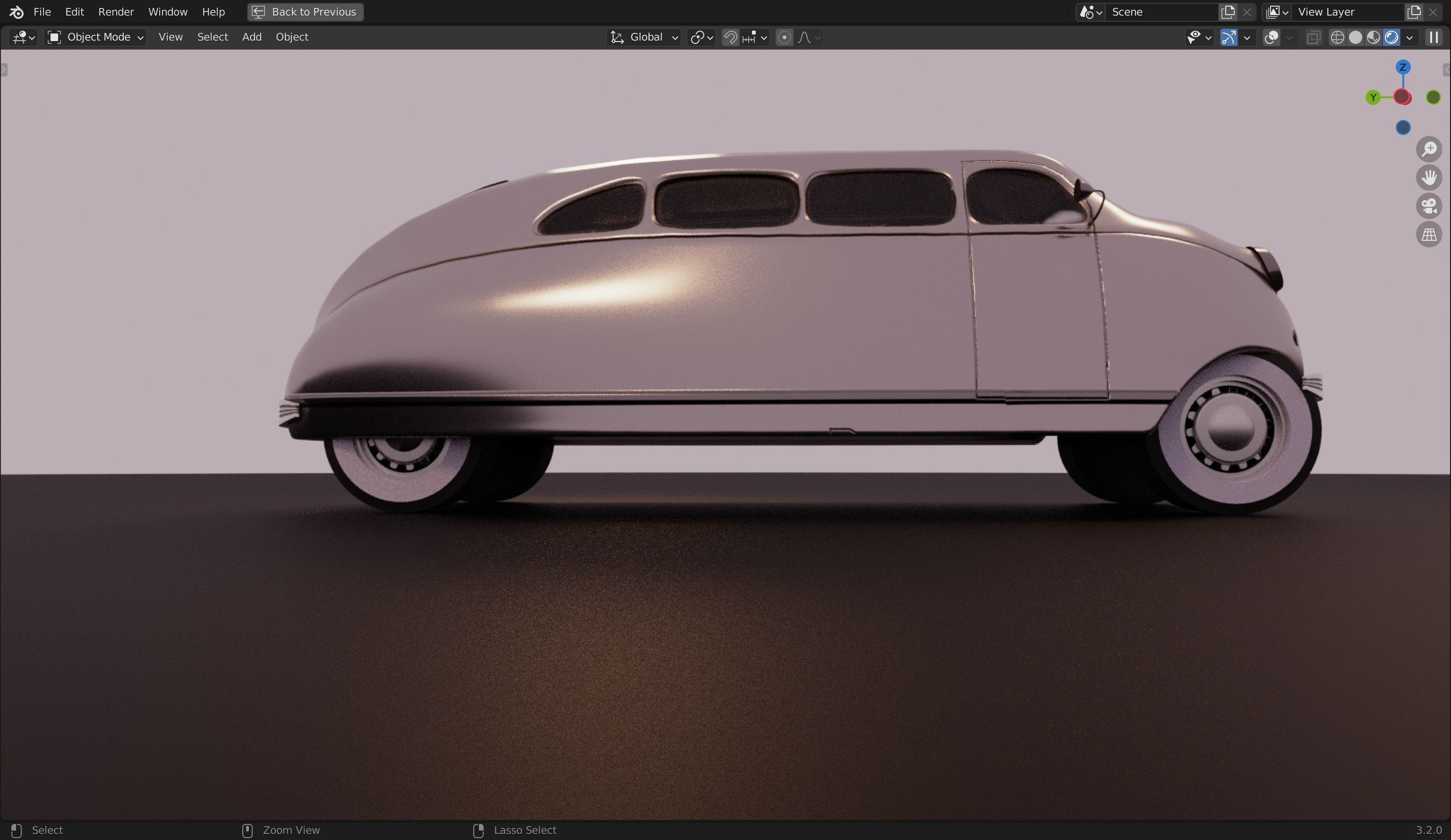 1936 Stout Scarab 3D Model 3D model_15