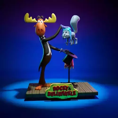  Rocky and Bullwinkle - Magic Time