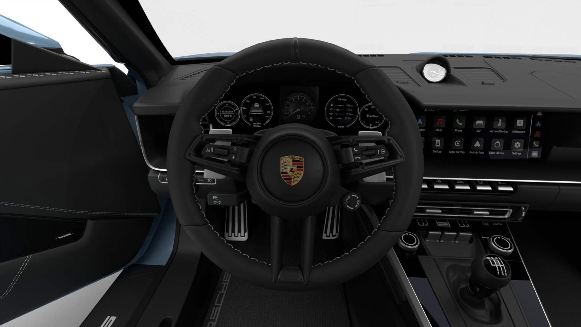 Porsche 911 S-T 2024 HQ 3D model_24