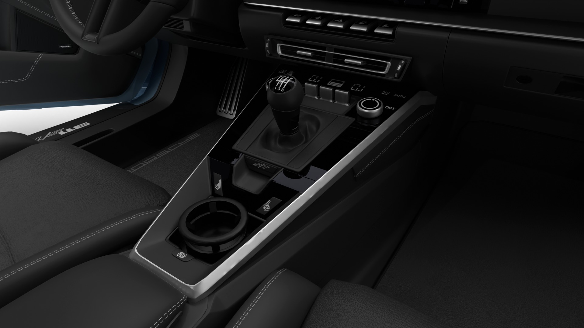 Porsche 911 S-T 2024 HQ 3D model_25