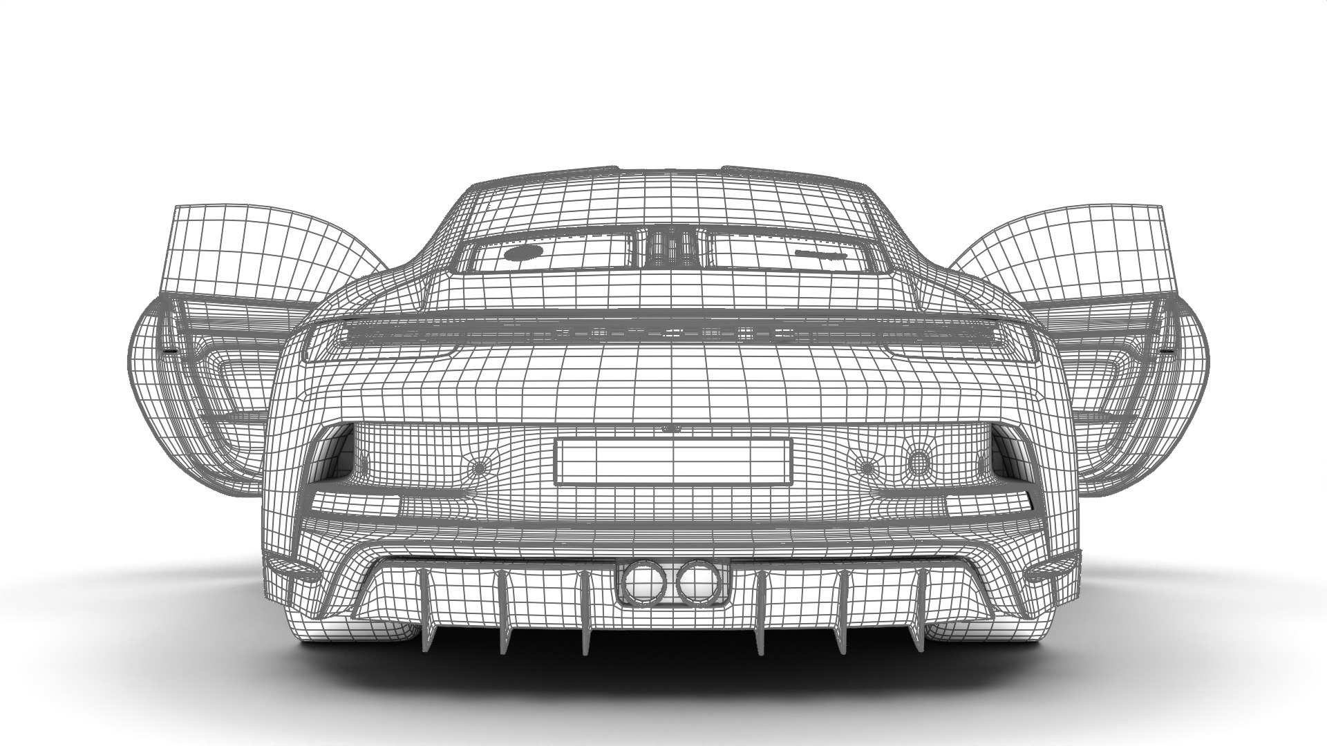 Porsche 911 S-T 2024 HQ 3D model_38