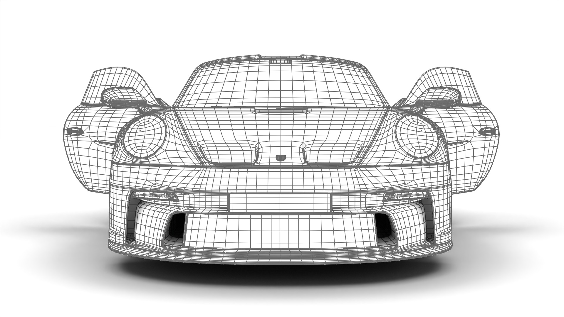 Porsche 911 S-T 2024 HQ 3D model_39