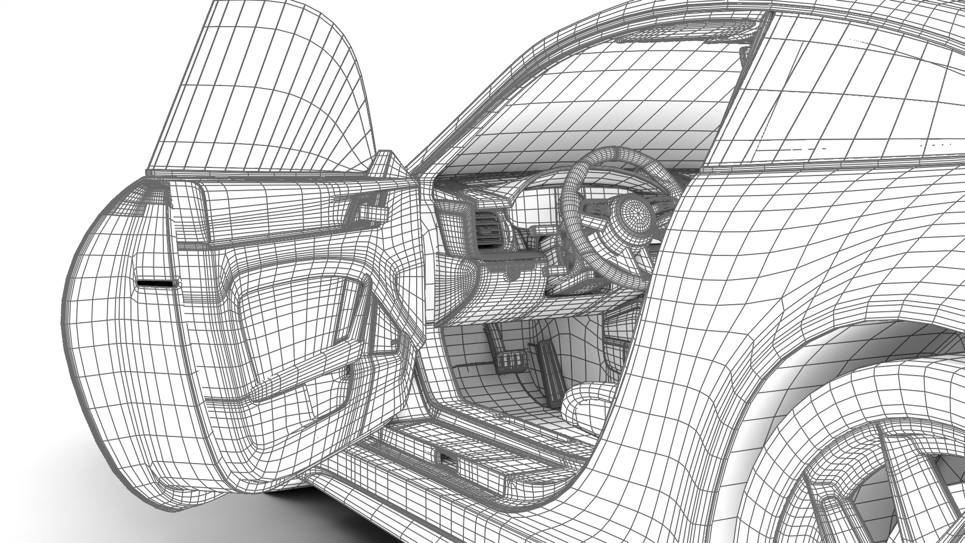 Porsche 911 S-T 2024 HQ 3D model_42