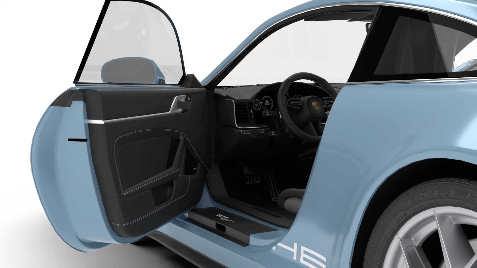 Porsche 911 S-T 2024 HQ 3D model_17