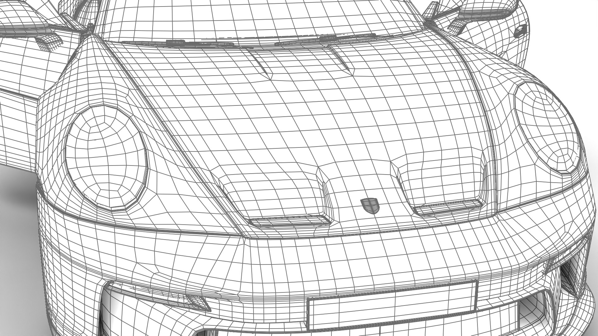 Porsche 911 S-T 2024 HQ 3D model_33