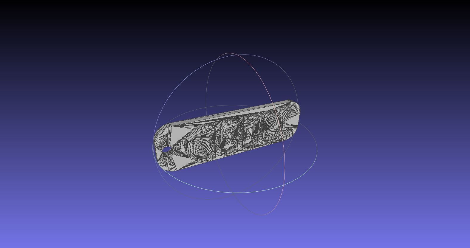 AUDI Keychain 3D print model_3