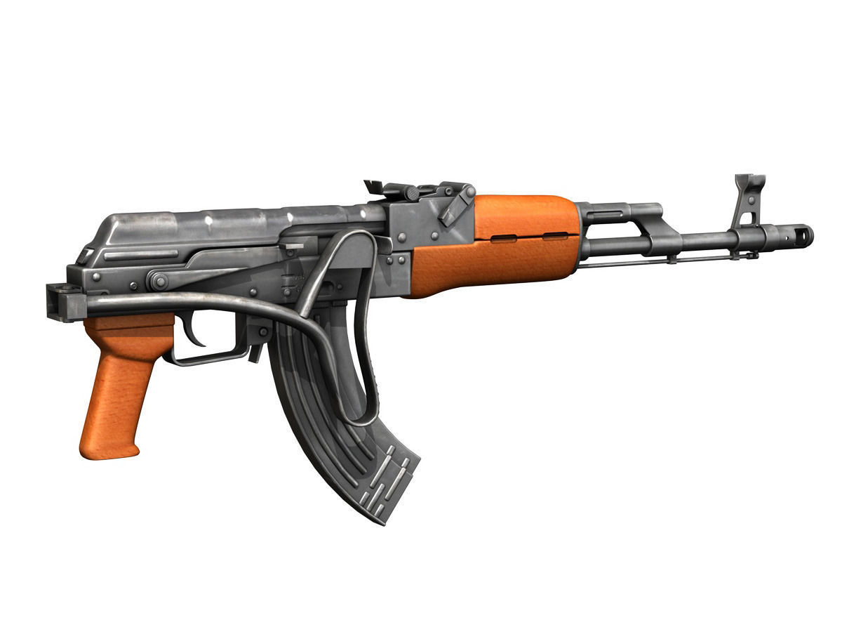 Kalashnikov AK-74 3D model_4
