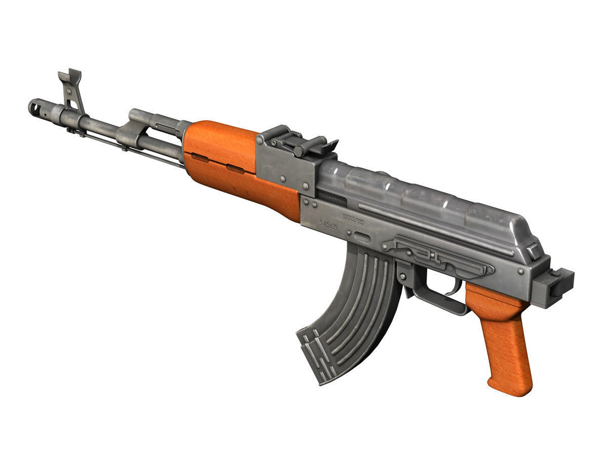 Kalashnikov AK-74 3D model_2