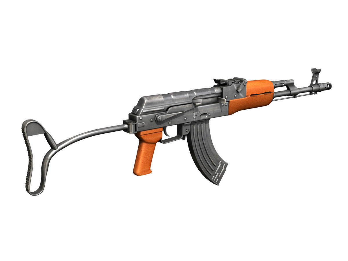 Kalashnikov AK-74 3D model_8