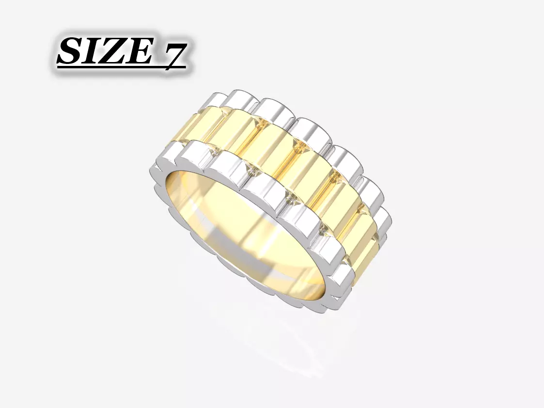 Ring size 7 us 3D print model_0