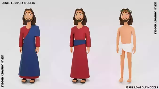 Jesus 3d Model Free 3D model