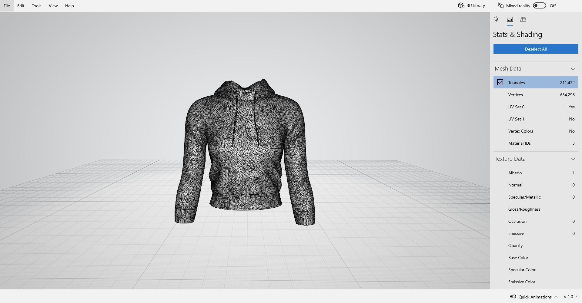 WOMEN FASHION CROP HOODIE 3D model_18