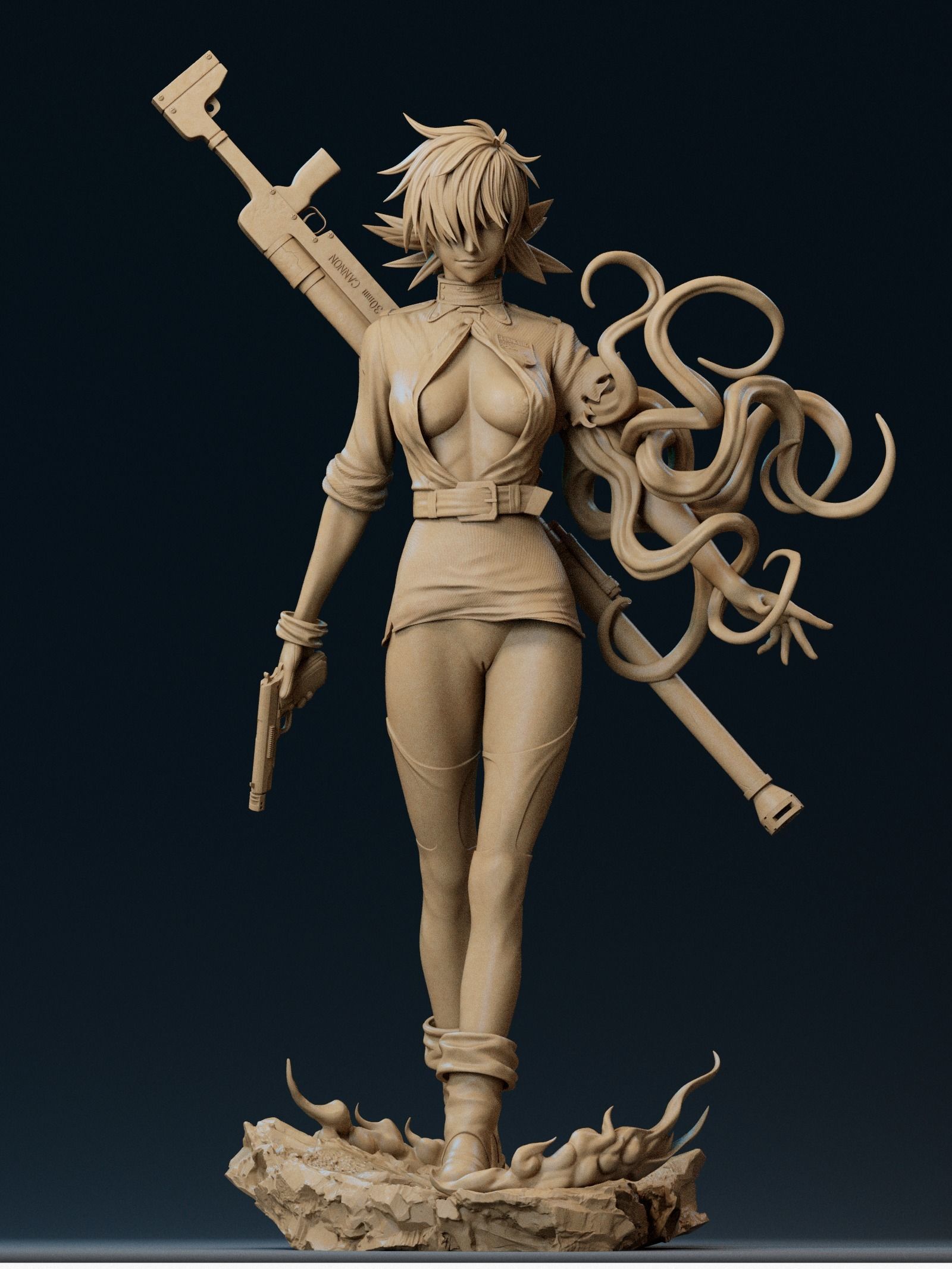 Seras Victoria NSFW 3D Print 3D print model_4