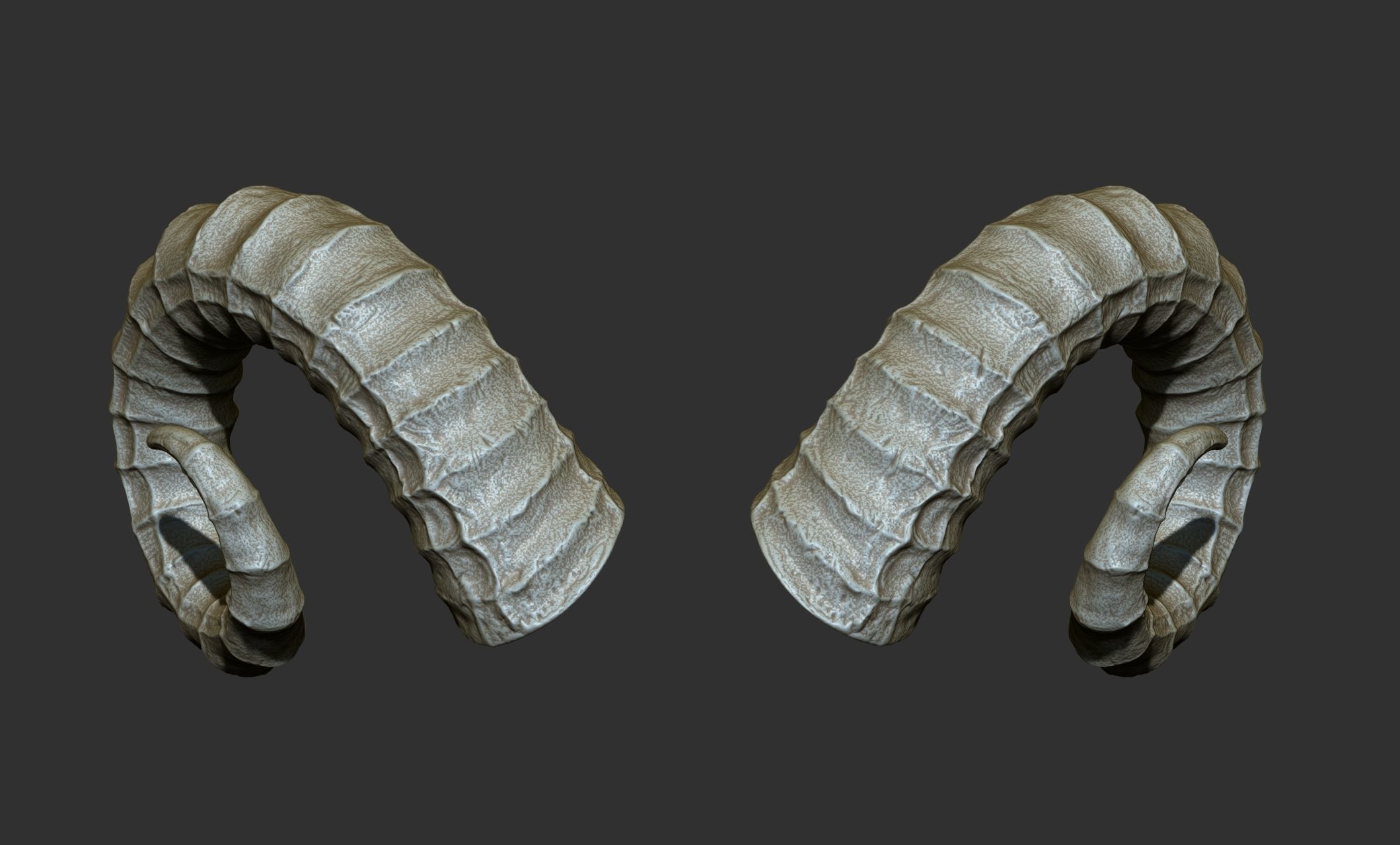 24  Creature Monster Demon Horns 3D model_30