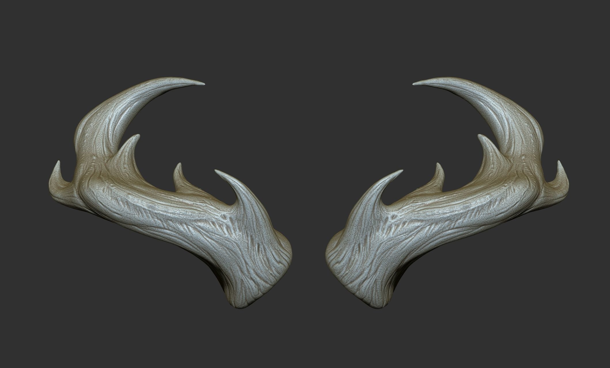 24  Creature Monster Demon Horns 3D model_66