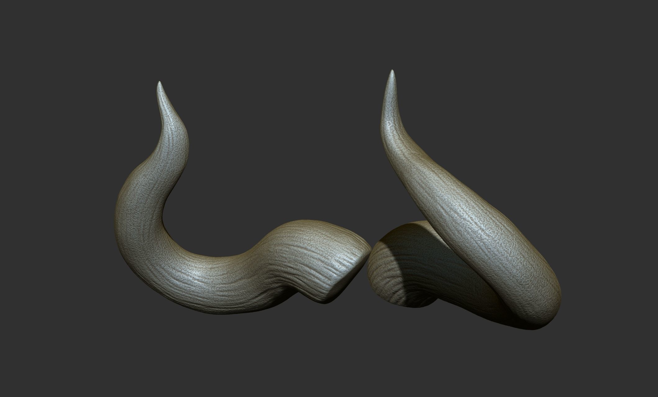 24  Creature Monster Demon Horns 3D model_70