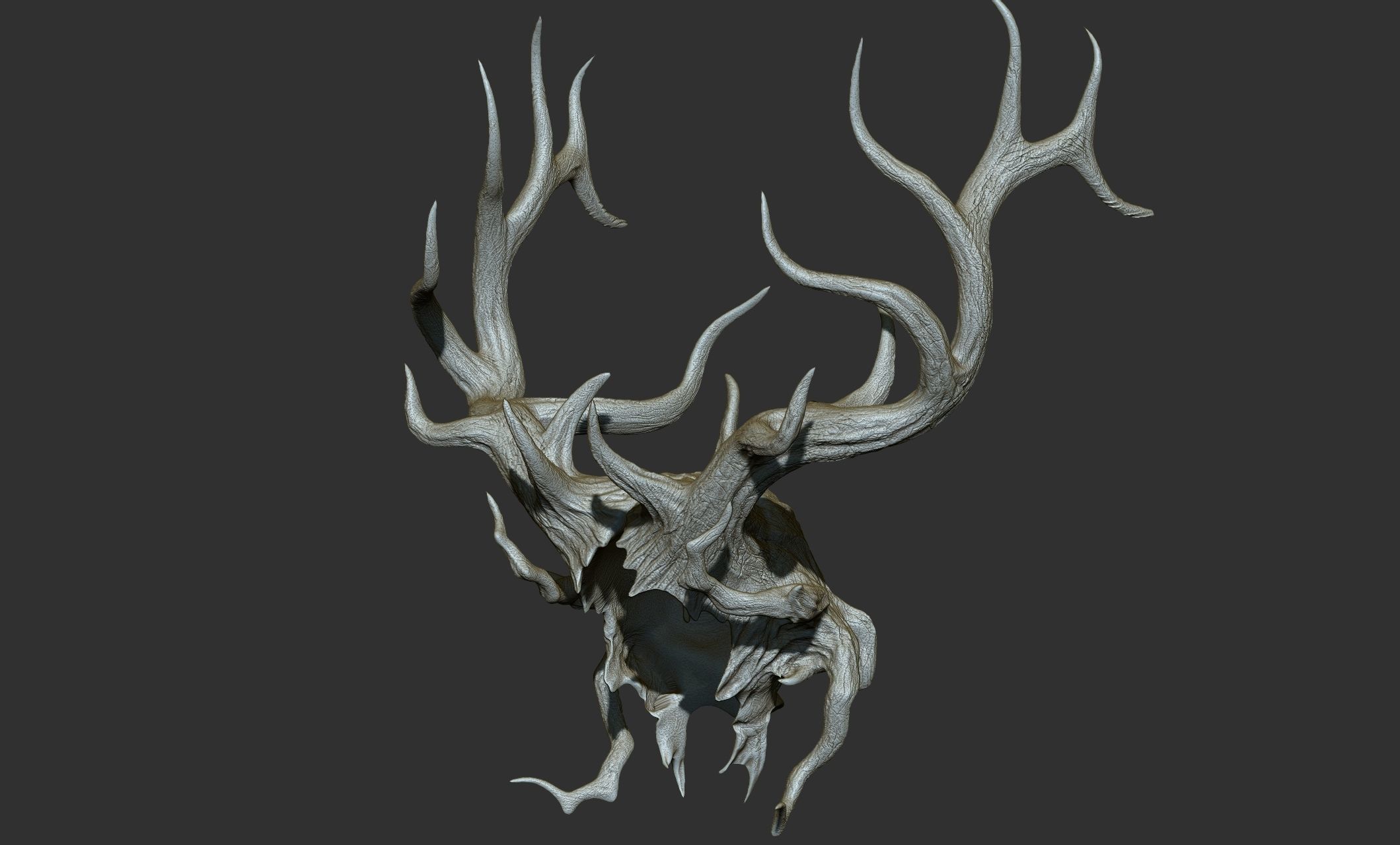 24  Creature Monster Demon Horns 3D model_61