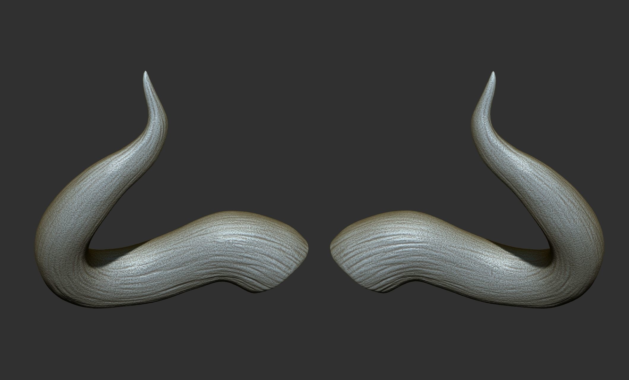 24  Creature Monster Demon Horns 3D model_69