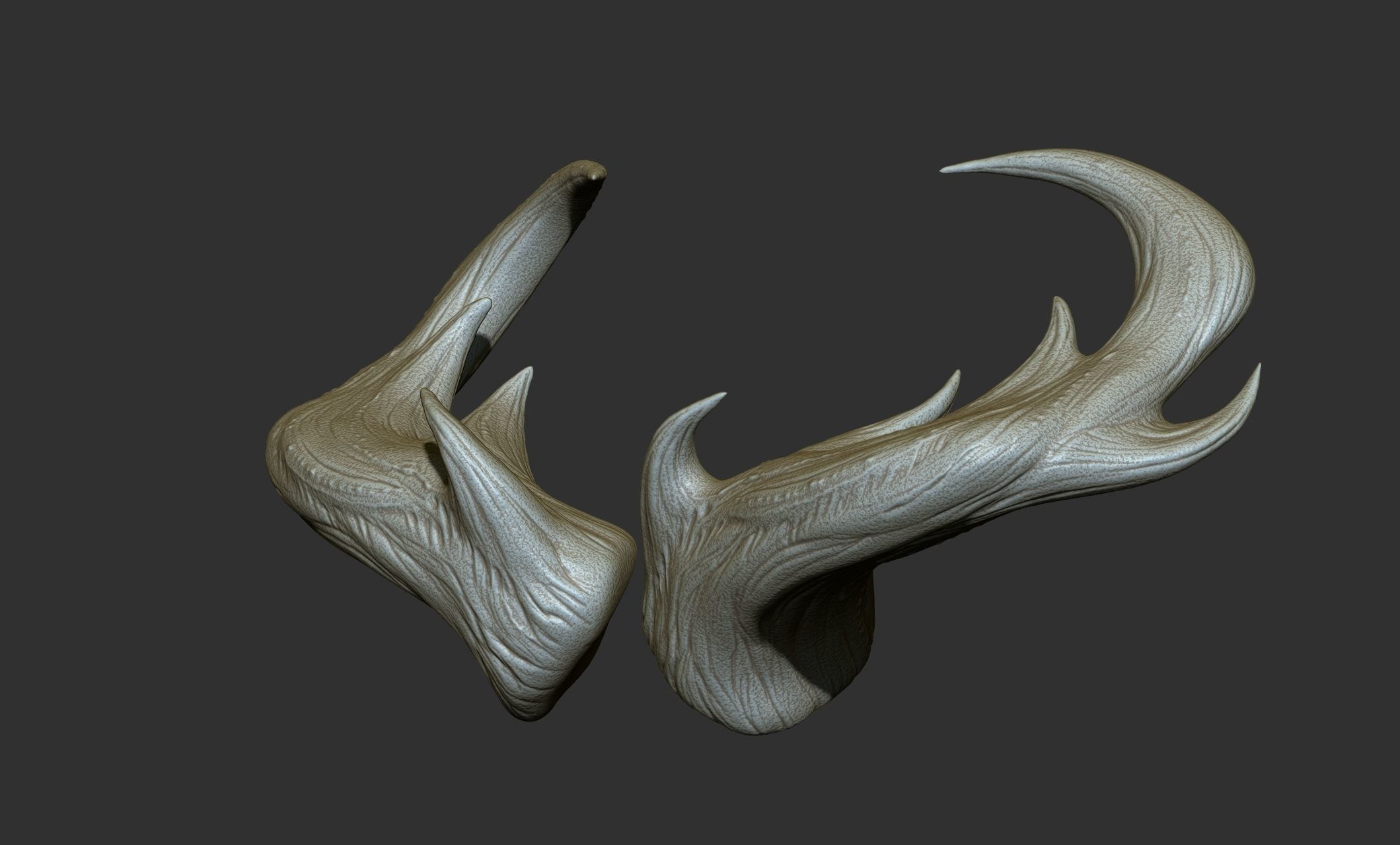 24  Creature Monster Demon Horns 3D model_67