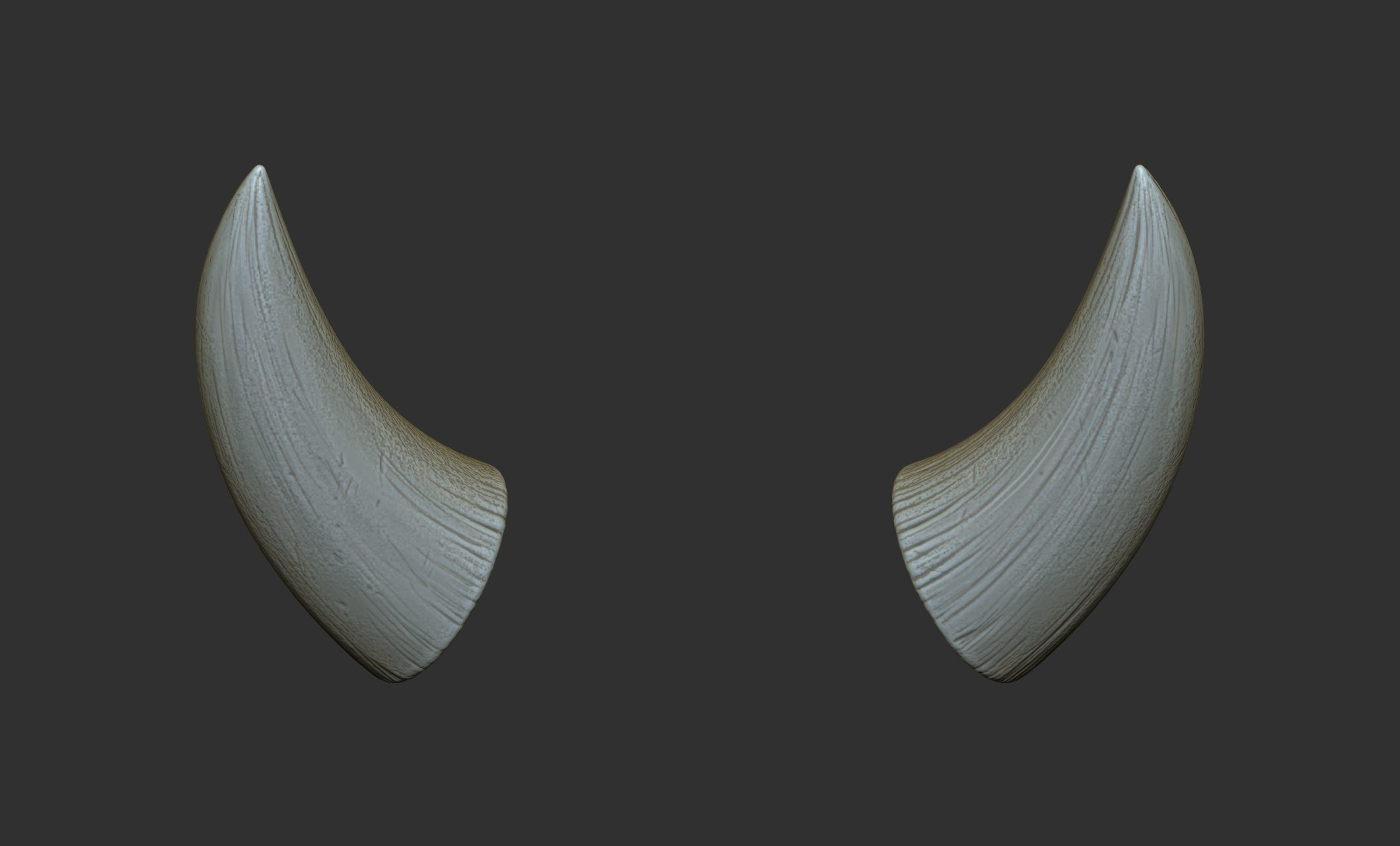 24  Creature Monster Demon Horns 3D model_73