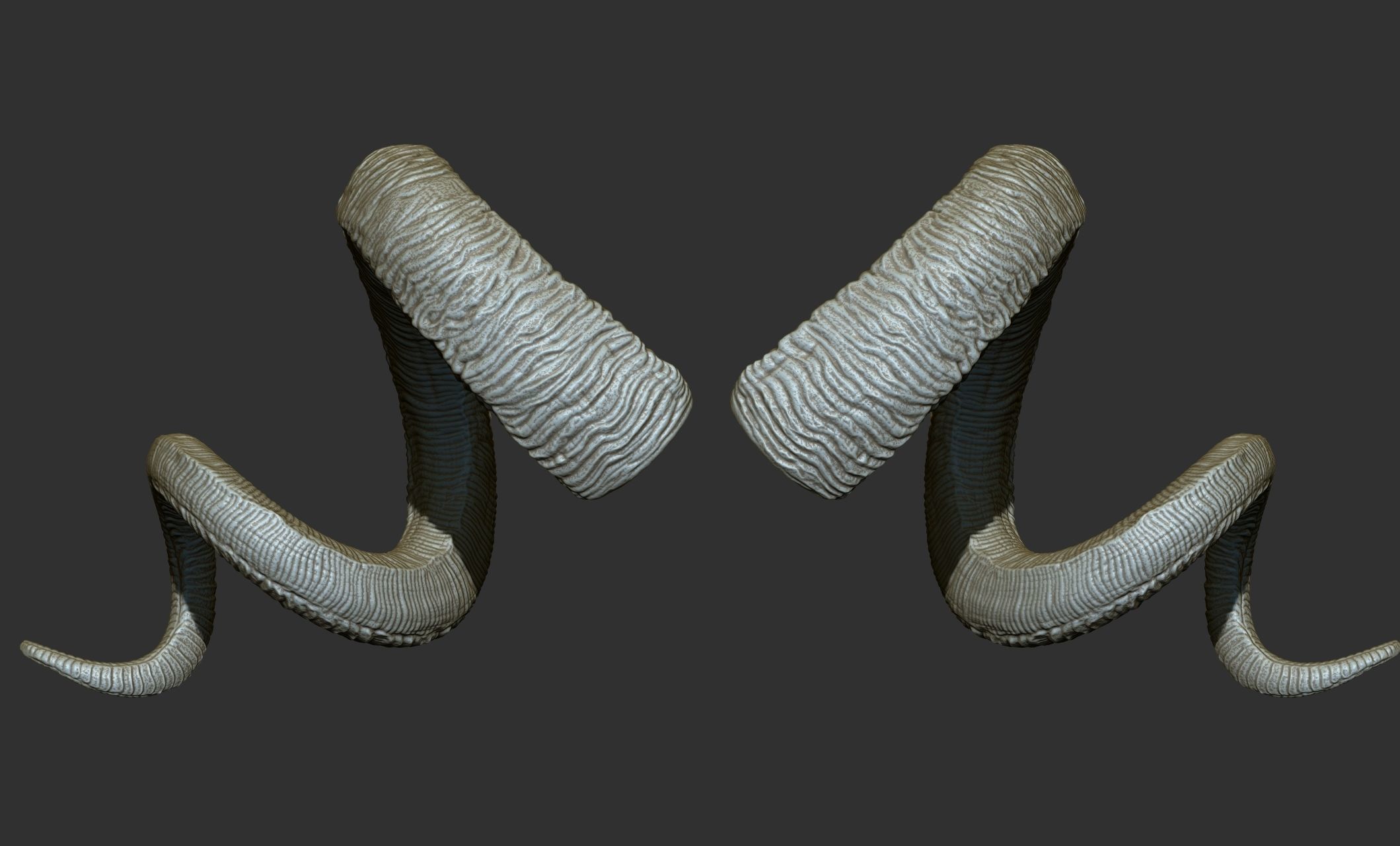 24  Creature Monster Demon Horns 3D model_52