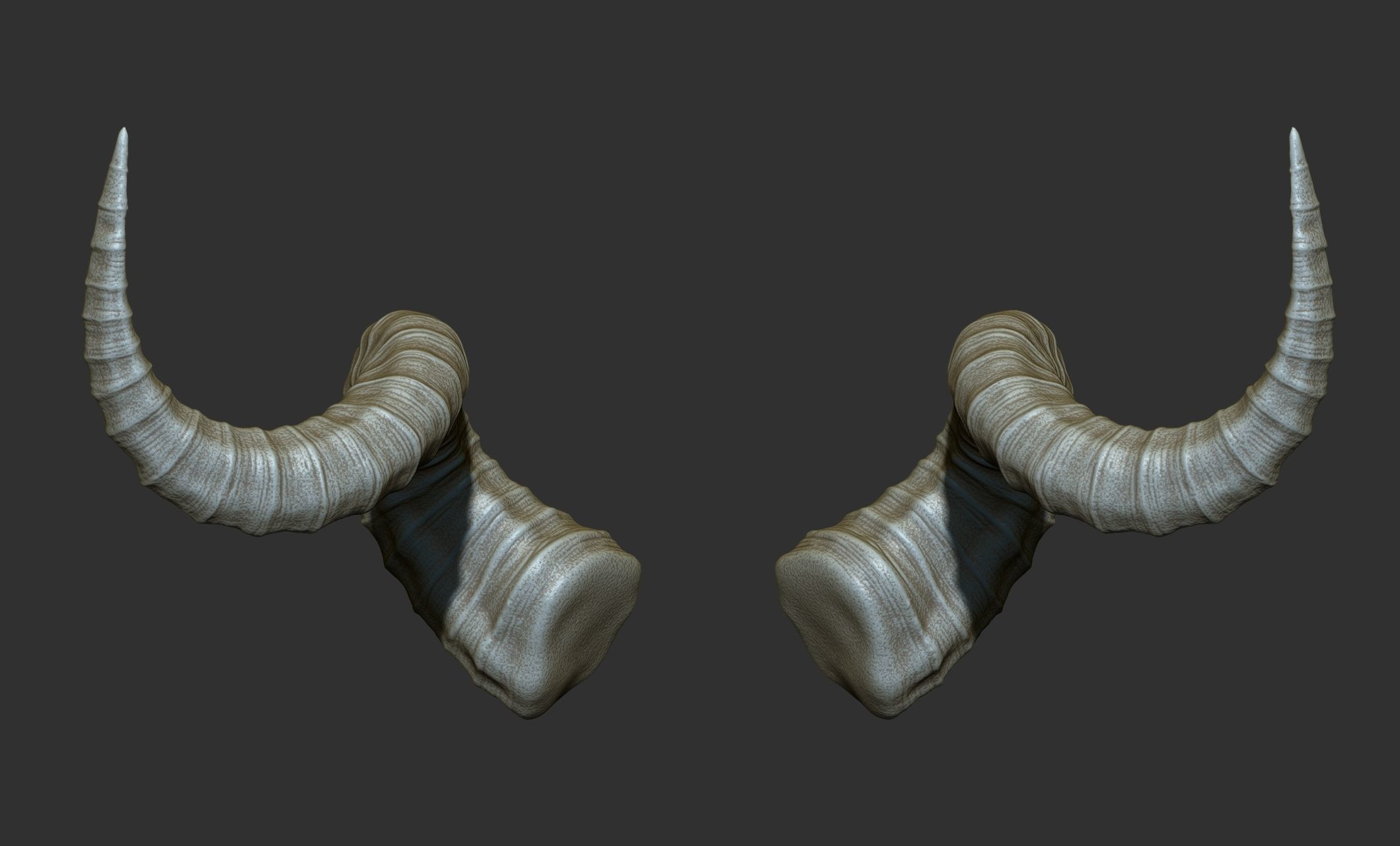 24  Creature Monster Demon Horns 3D model_40