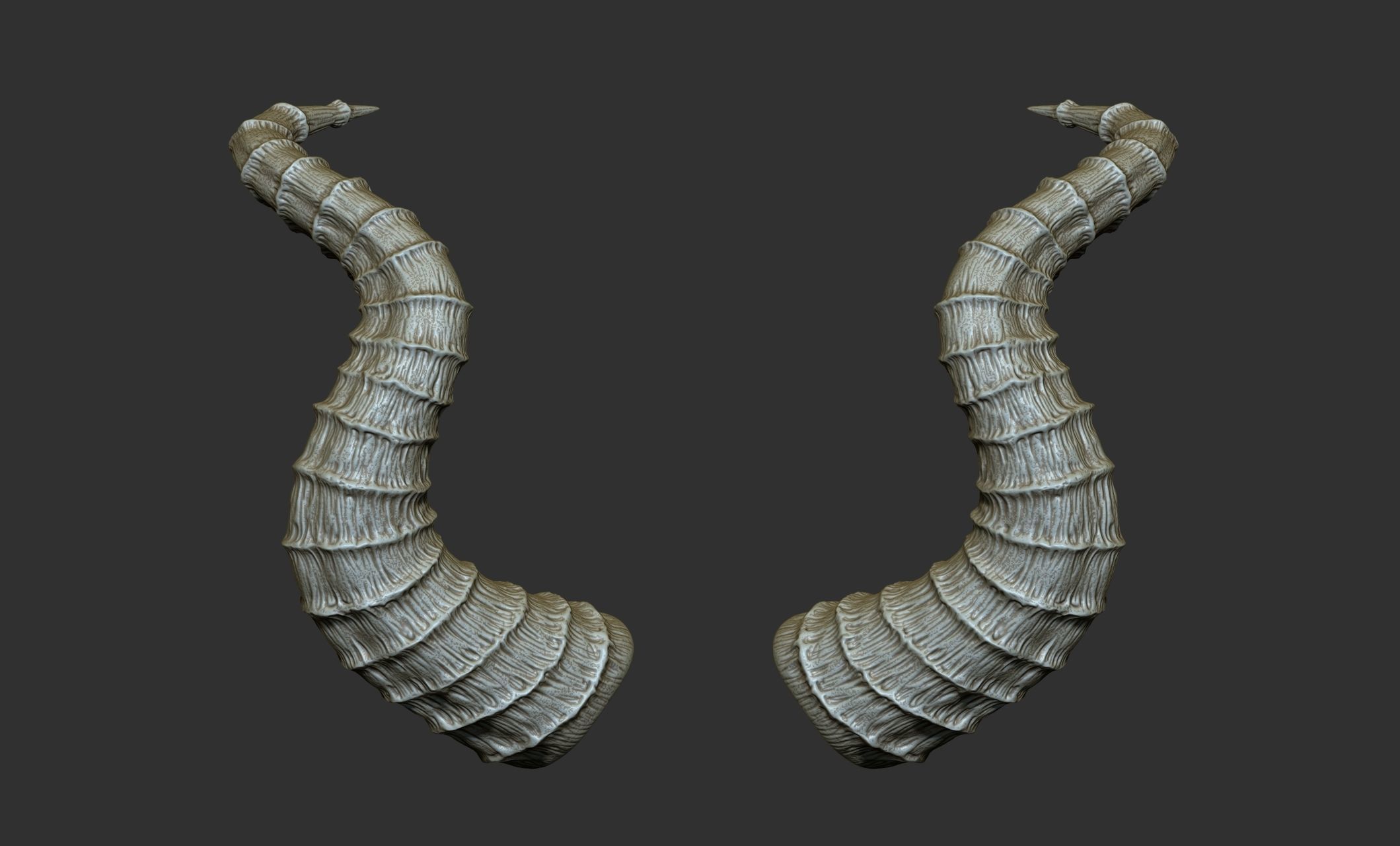 24  Creature Monster Demon Horns 3D model_27