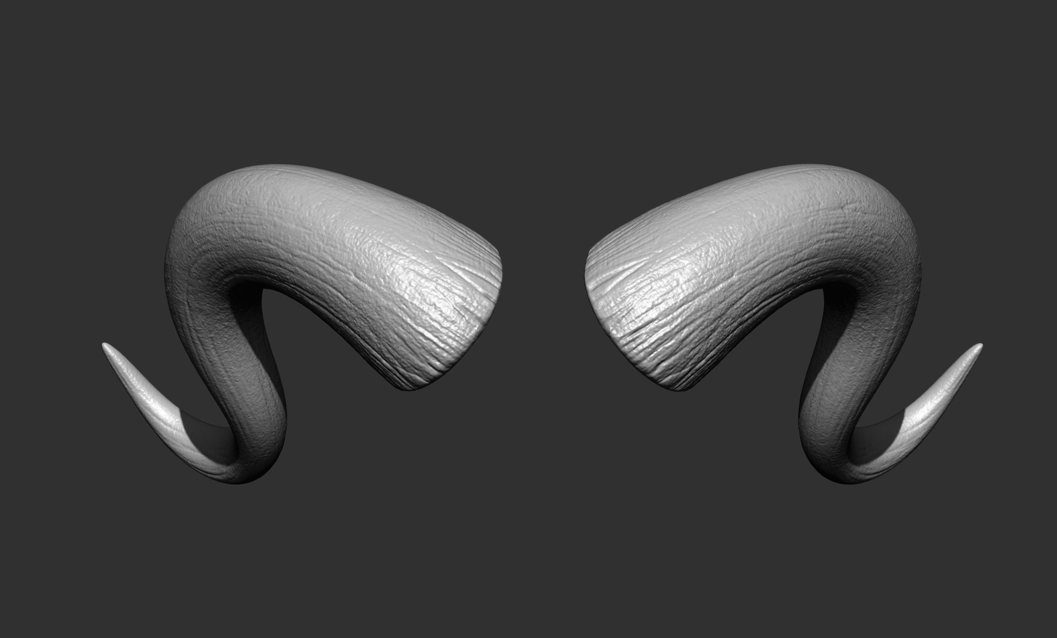 24  Creature Monster Demon Horns 3D model_51
