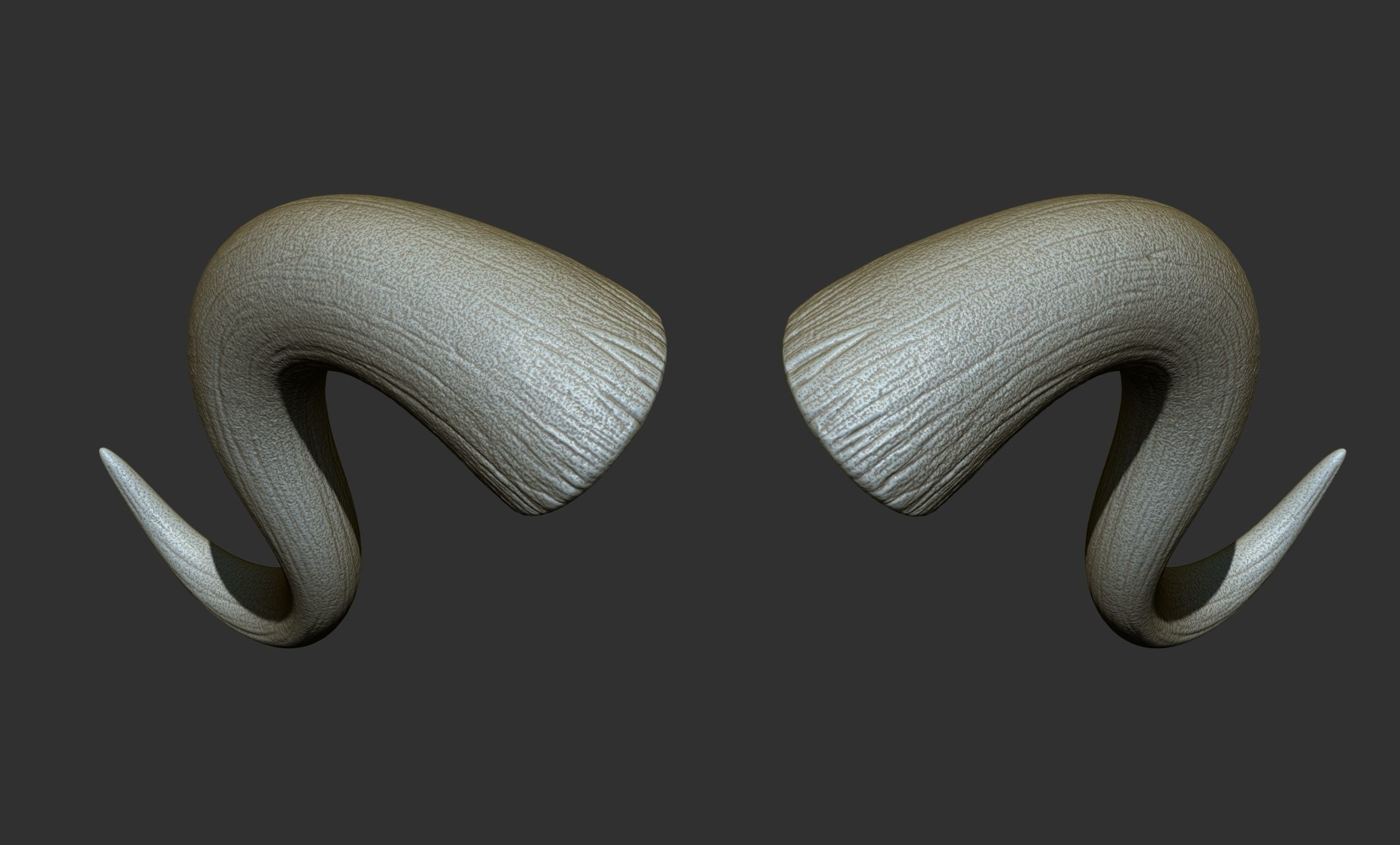 24  Creature Monster Demon Horns 3D model_49
