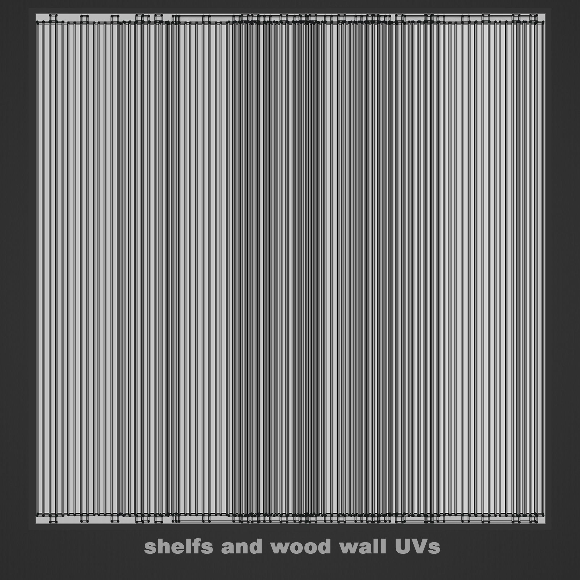 Earthenware on wooden shelves decorative wooden wall 3D model_10