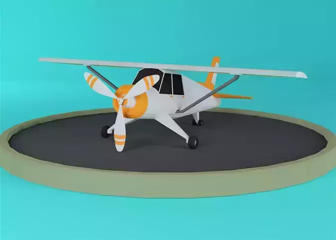 Airplane Low Poly