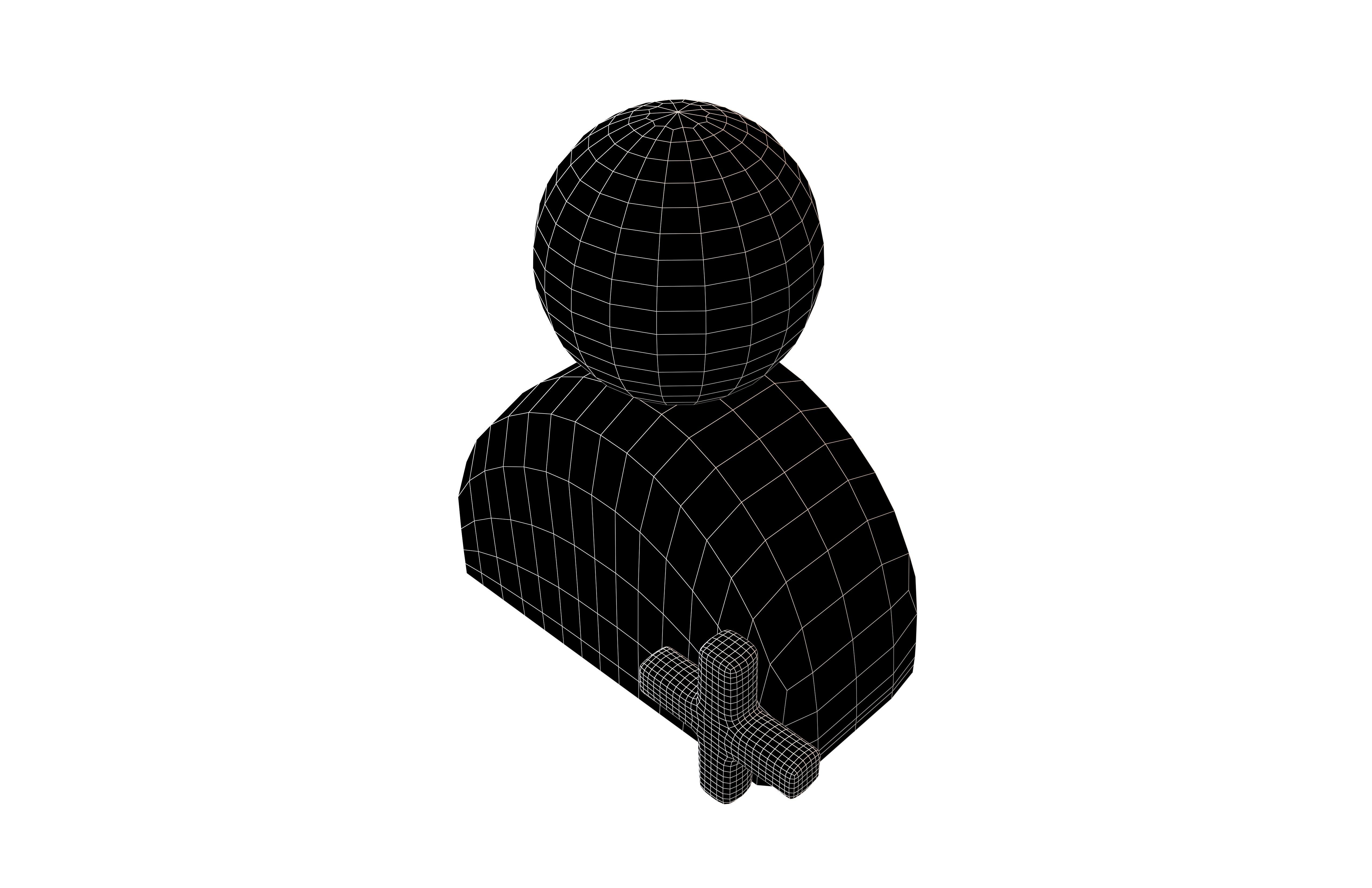 3D model Add User Icon v1 007 VR / AR / low-poly | CGTrader