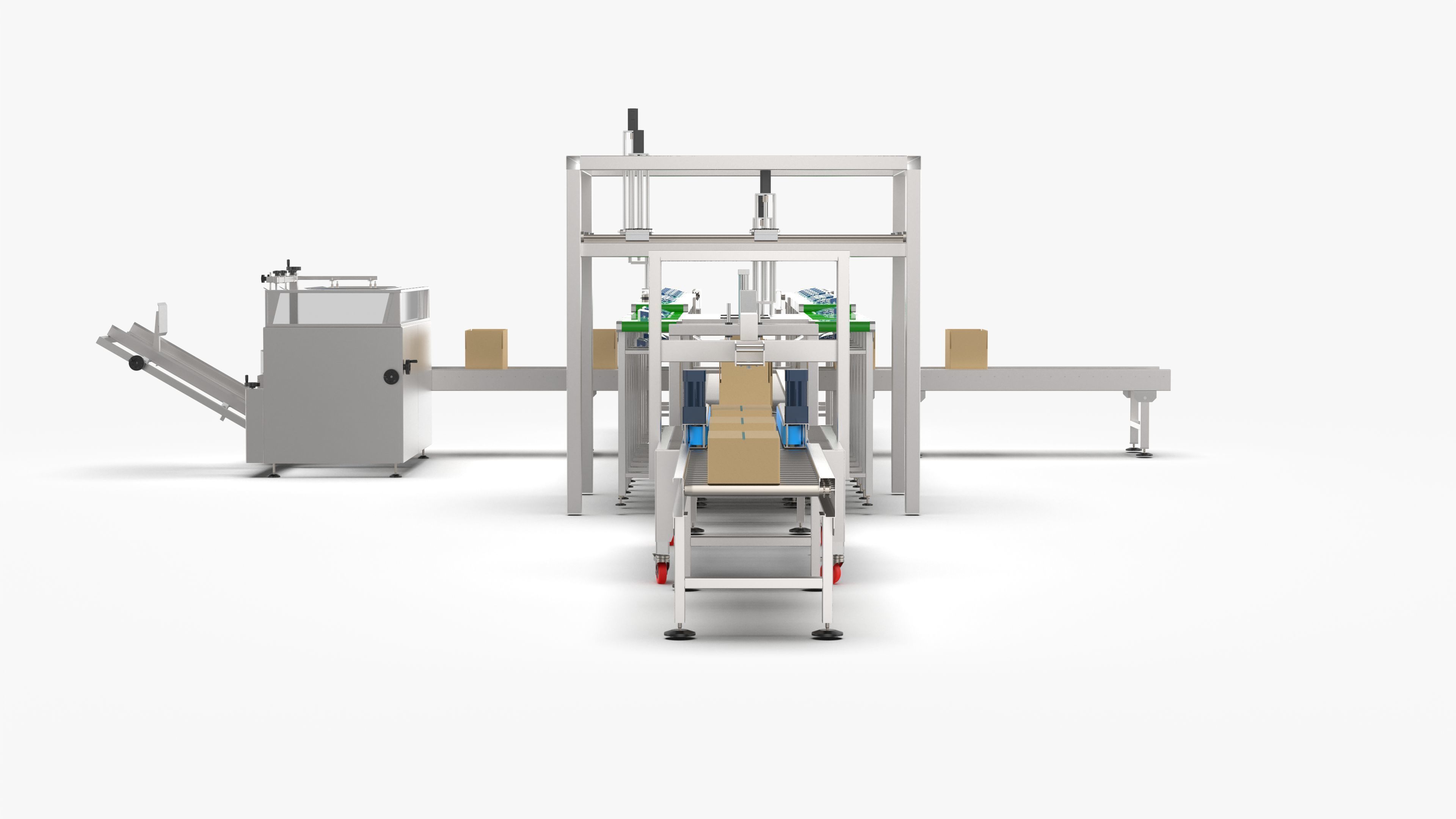 Automatic Salt Factory Packing Machine 3D model_5