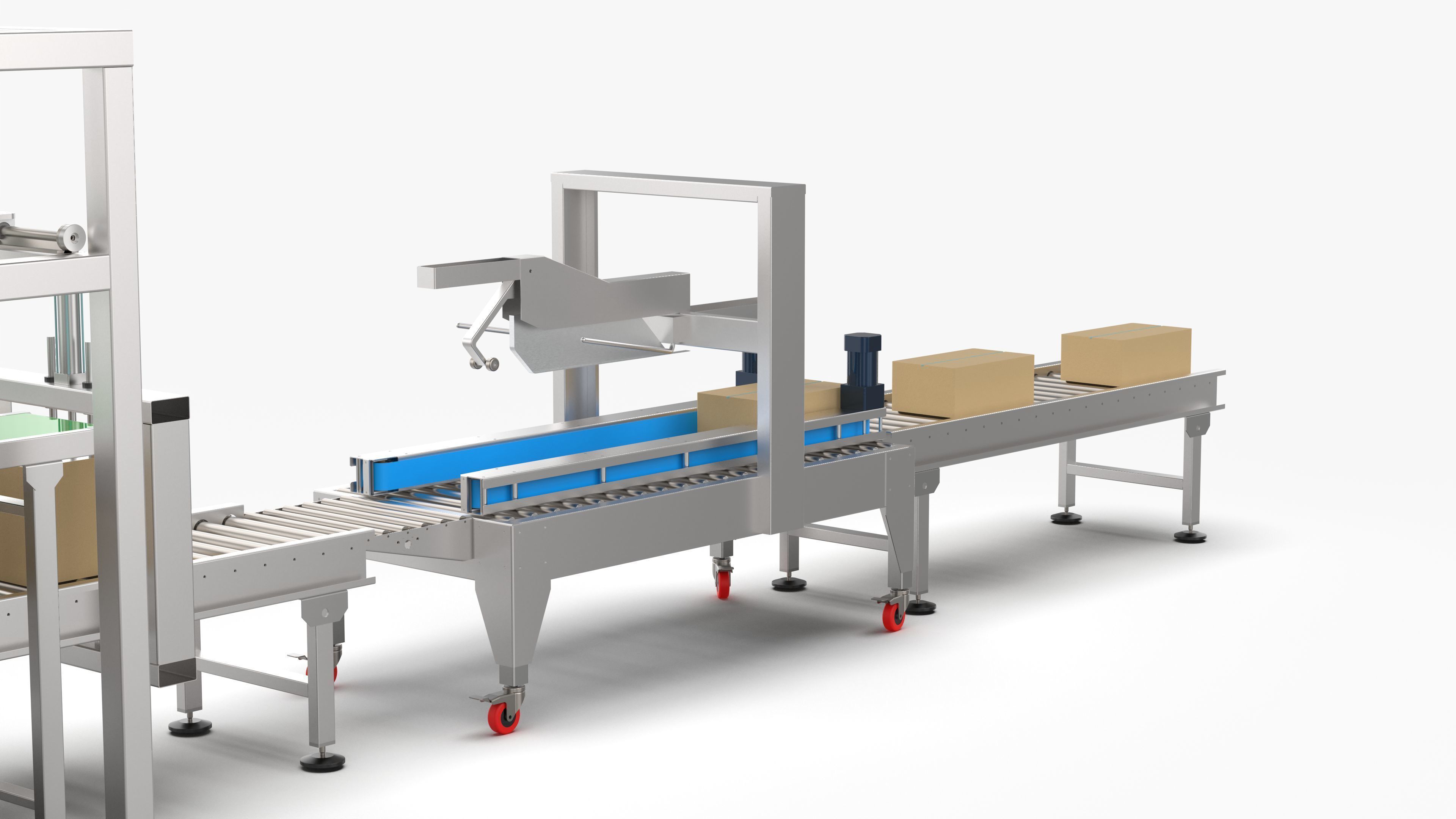 Automatic Salt Factory Packing Machine 3D model_20