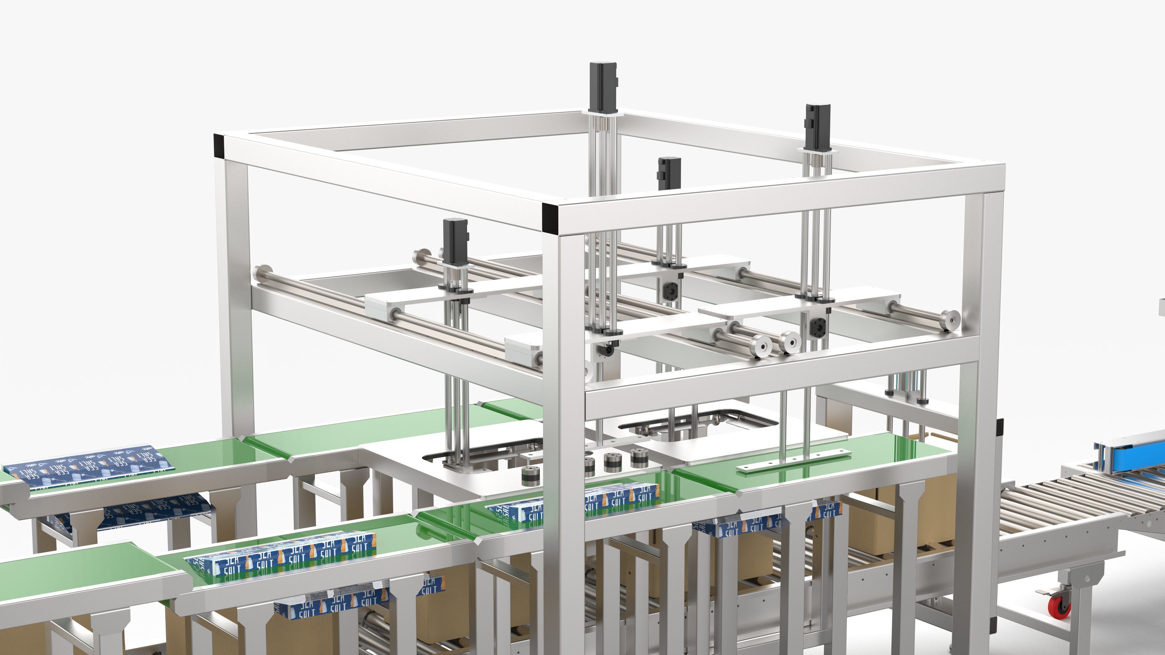 Automatic Salt Factory Packing Machine 3D model_19