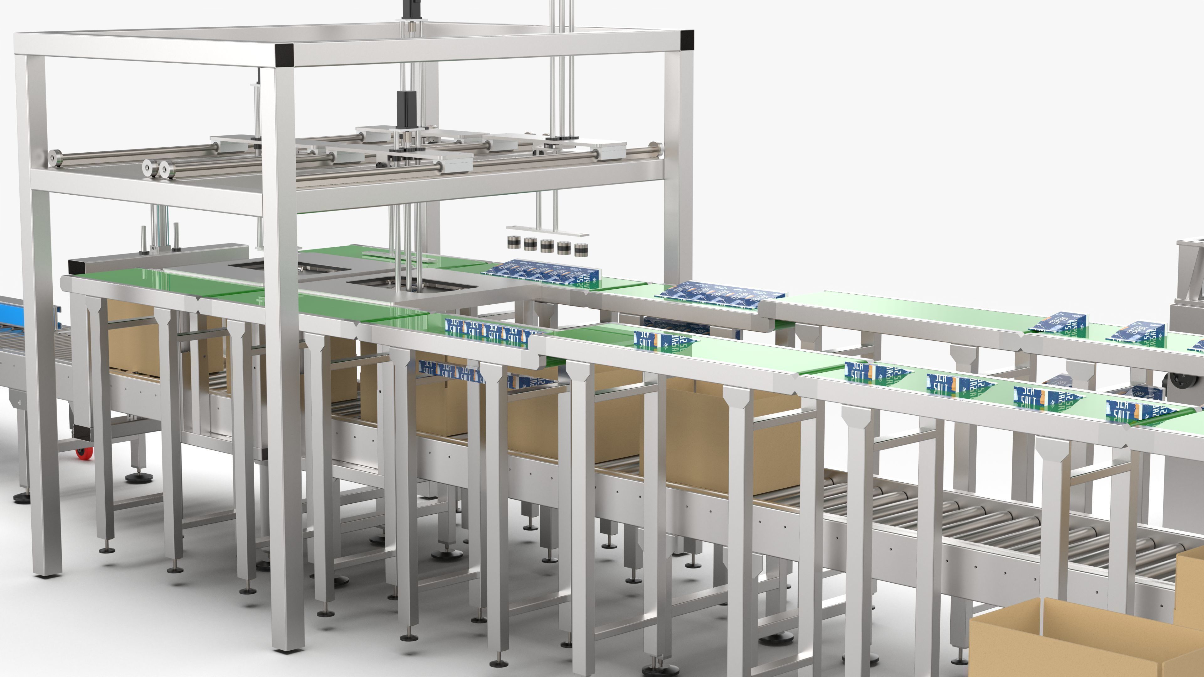 Automatic Salt Factory Packing Machine 3D model_24