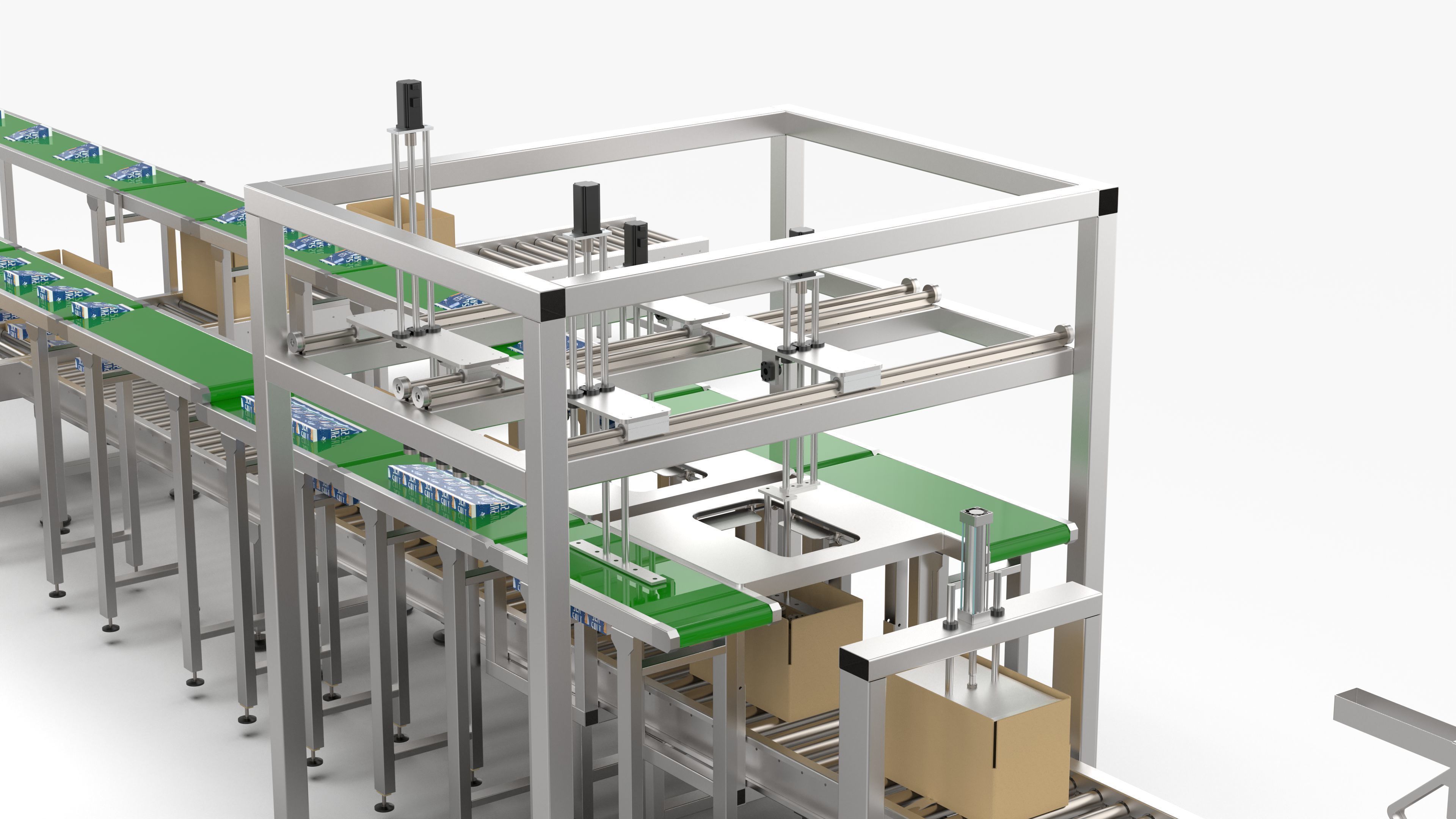 Automatic Salt Factory Packing Machine 3D model_18