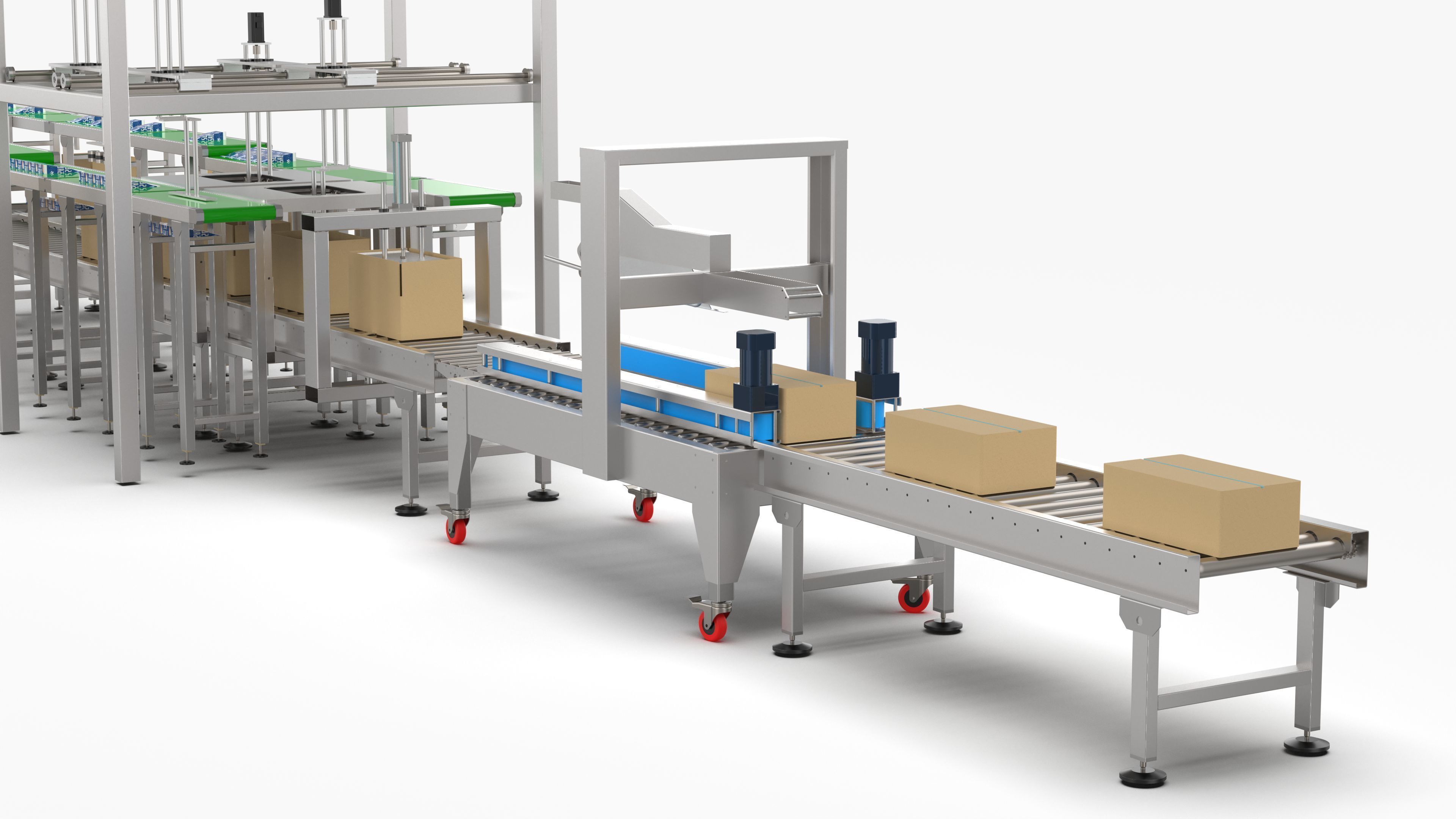 Automatic Salt Factory Packing Machine 3D model_21