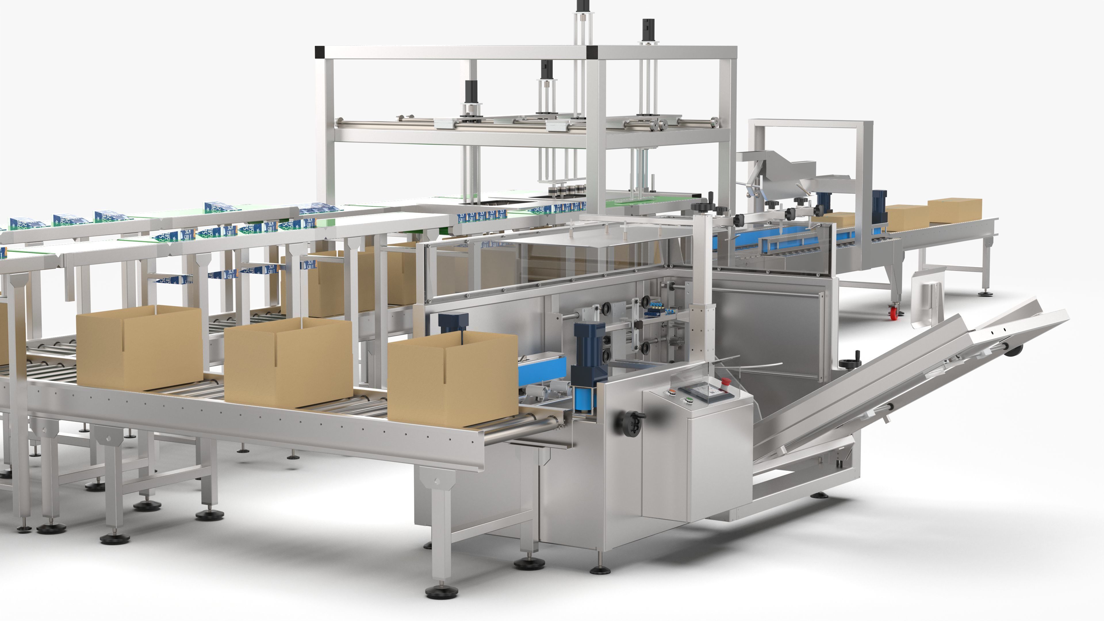 Automatic Salt Factory Packing Machine 3D model_10