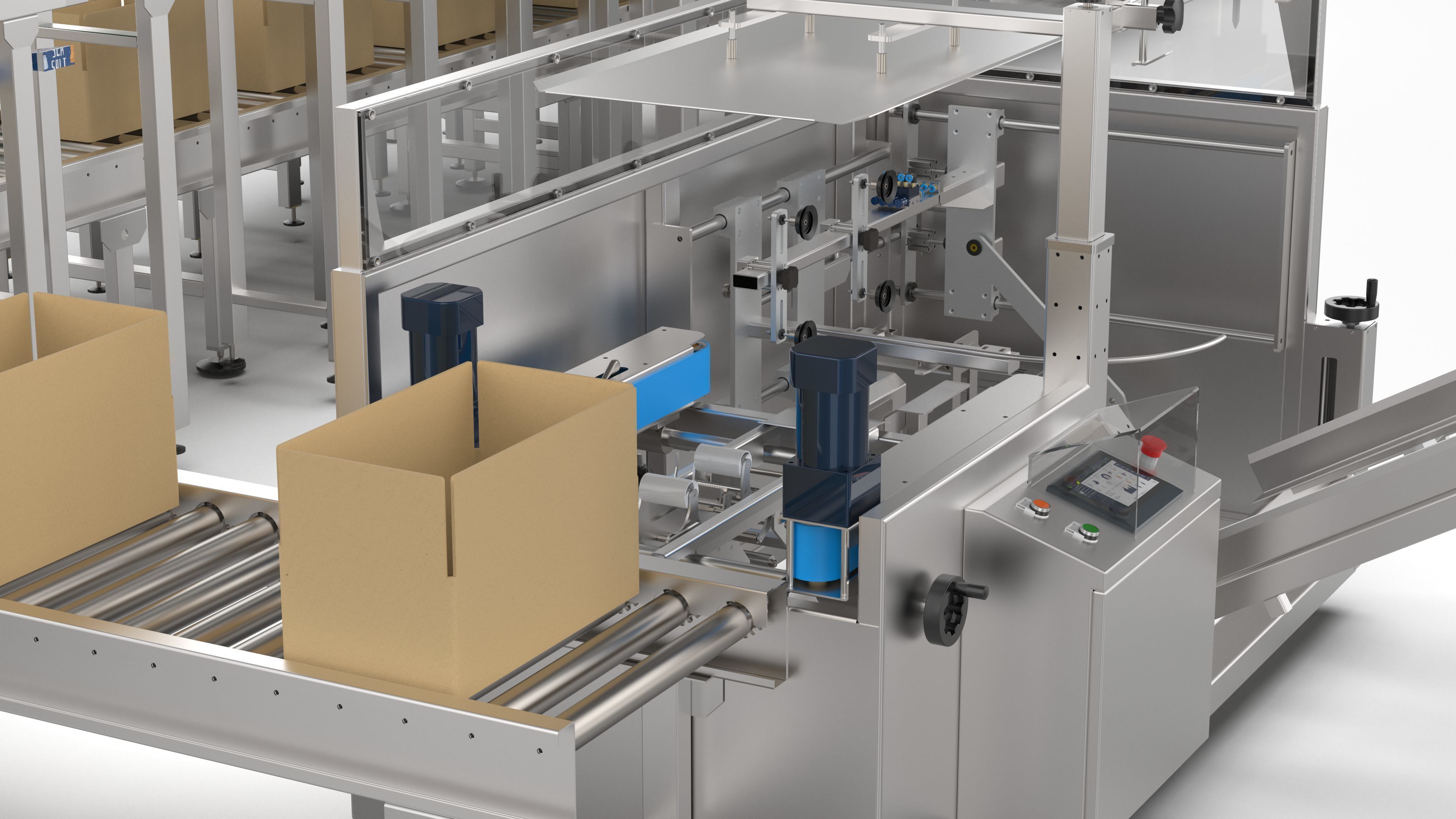 Automatic Salt Factory Packing Machine 3D model_13