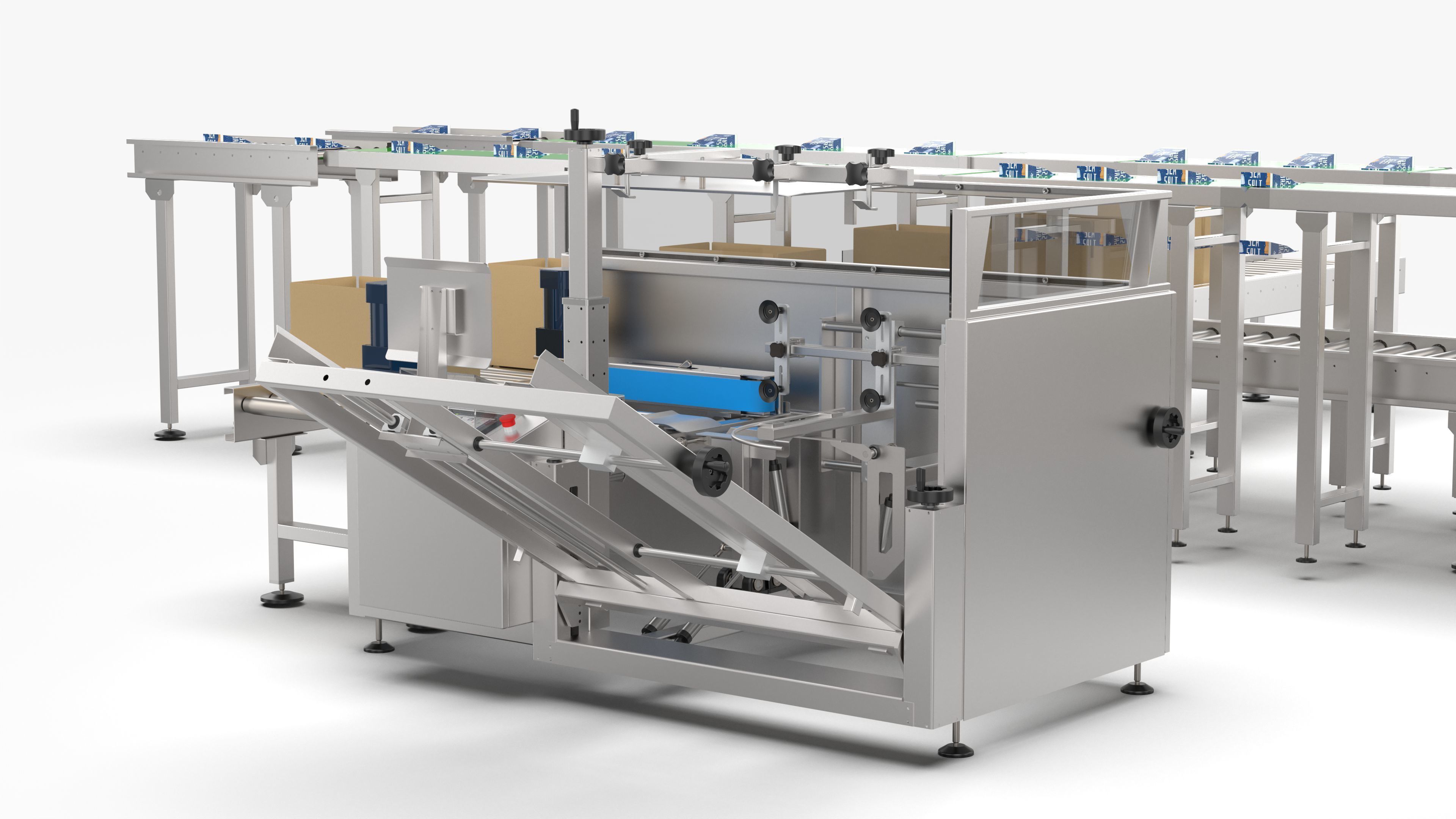 Automatic Salt Factory Packing Machine 3D model_11