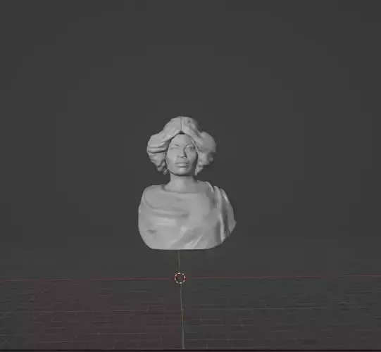 Toni Morrison 3D print model