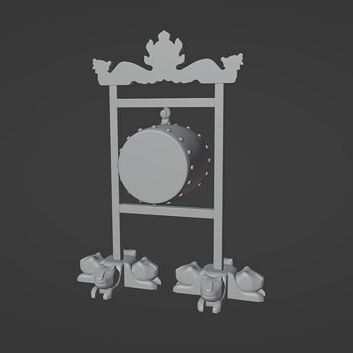Eunggo Buk - Korean Eunggo Drum Free 3D print model